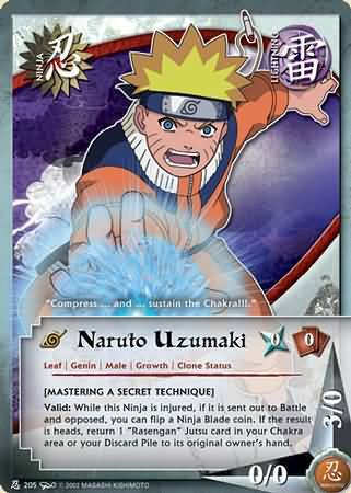 Naruto Uzumaki N 205 Common Naruto Uzumaki N 205 Common