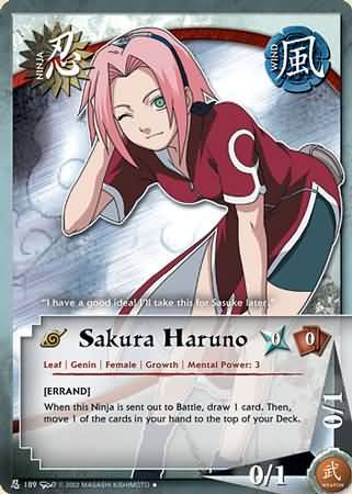 Sakura Haruno N 189 Uncommon Naruto Dream Legacy Sakura Haruno N 189 Uncommon Naruto Dream Legacy