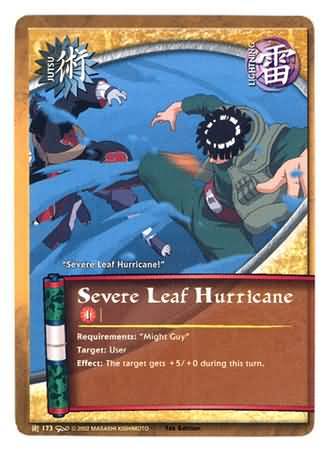 Severe Leaf Hurricane J 173 Common Naruto Dream Legacy Severe Leaf Hurricane J 173 Common Naruto Dream Legacy