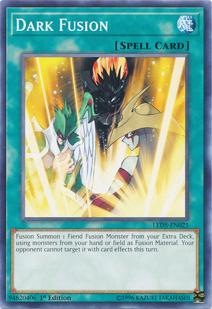 Dark Fusion LED5 EN021 Common 1st Edition Legendary Duelists Immortal Destiny Singles Dark Fusion LED5 EN021 Common 1st Edition Legendary Duelists Immortal Destiny Singles