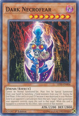 Dark Necrofear LED5 EN006 Common 1st Edition Legendary Duelists Immortal Destiny Singles Dark Necrofear LED5 EN006 Common 1st Edition Legendary Duelists Immortal Destiny Singles