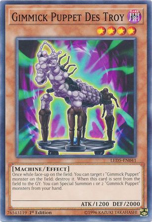Gimmick Puppet Magnet DollLED5-EN040Common1st EditionYugioh TCG 