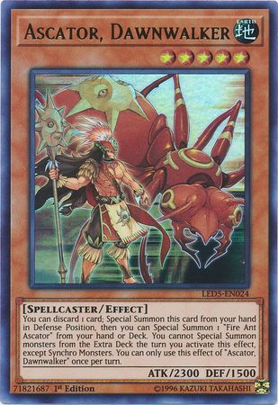 Ascator Dawnwalker LED5 EN024 Ultra Rare 1st Edition Legendary Duelists Immortal Destiny Singles Ascator Dawnwalker LED5 EN024 Ultra Rare 1st Edition Legendary Duelists Immortal Destiny Singles