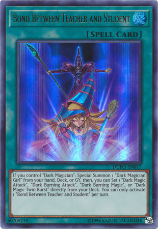 Bond Between Teacher and Student DUPO EN017 Ultra Rare Unlimited Bond Between Teacher and Student DUPO EN017 Ultra Rare Unlimited
