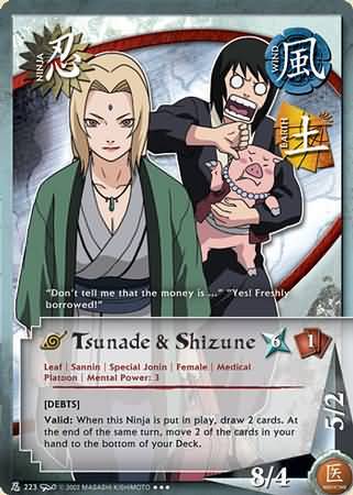 Tsunade Shizune Debts N 223 Super Rare Tsunade Shizune Debts N 223 Super Rare