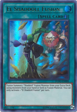 El Shaddoll Fusion DUPO EN096 Ultra Rare Unlimited Duel Power Unlimited Singles El Shaddoll Fusion DUPO EN096 Ultra Rare Unlimited Duel Power Unlimited Singles