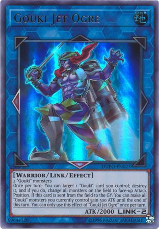 Gouki Jet Ogre DUPO EN023 Ultra Rare Unlimited Gouki Jet Ogre DUPO EN023 Ultra Rare Unlimited