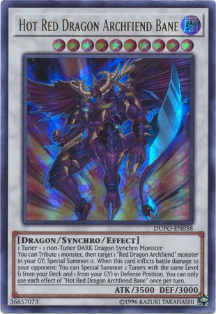 Hot Red Dragon Archfiend Bane DUPO EN058 Ultra Rare Unlimited Duel Power Unlimited Singles Hot Red Dragon Archfiend Bane DUPO EN058 Ultra Rare Unlimited Duel Power Unlimited Singles