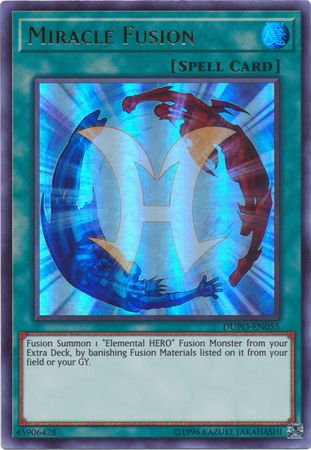English SDHS-EN024 Common Miracle Fusion 1st Edition X 3 MINT YU-GI-OH 