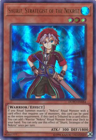 Shurit Strategist of the Nekroz DUPO EN084 Ultra Rare Unlimited Shurit Strategist of the Nekroz DUPO EN084 Ultra Rare Unlimited