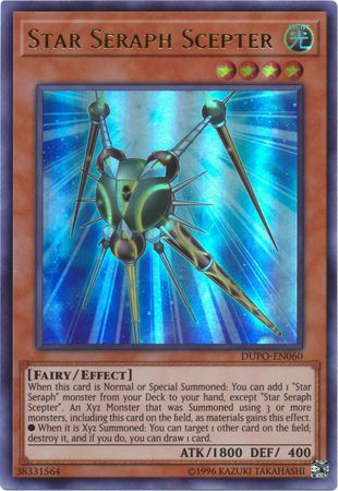 4x Star Seraph Scepter DUPO-EN060 Ultra Rare 1st Edition NM Duel Power 4x Star Seraph Scepter DUPO-EN060 Ultra Rare 1st Edition NM Duel Power