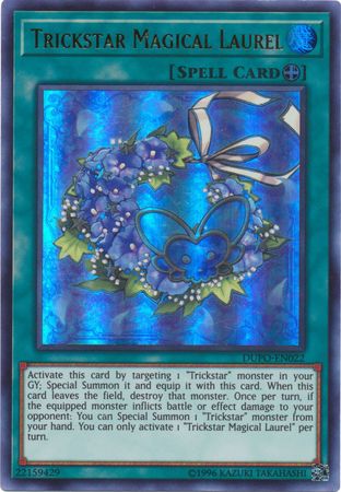 Trickstar Magical Laurel DUPO EN022 Ultra Rare Unlimited Trickstar Magical Laurel DUPO EN022 Ultra Rare Unlimited