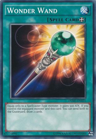 Wonder Wand DEM3 EN015 Common Yu Gi Oh Promos Other Wonder Wand DEM3 EN015 Common Yu Gi Oh Promos Other
