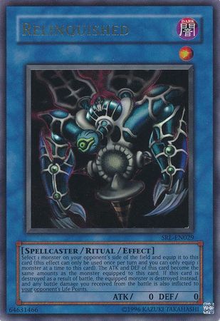 Relinquished SRL EN029 Ultra Rare Unlimited Relinquished SRL EN029 Ultra Rare Unlimited