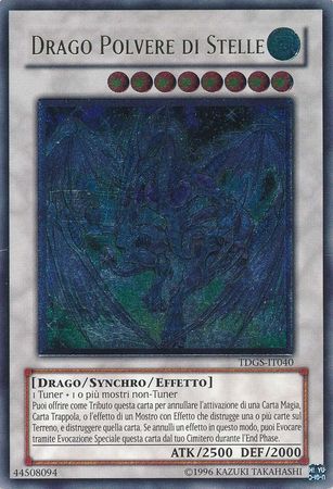 Ultimate Rare Drago Polvere di Stelle TDGS IT040 Unlimited Ultimate Rare Drago Polvere di Stelle TDGS IT040 Unlimited