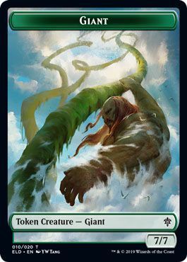Giant Token 010 020 Full Art Throne of Eldraine Singles Giant Token 010 020 Full Art Throne of Eldraine Singles