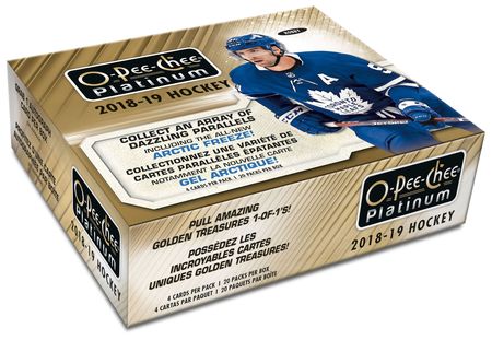 2018 19 O Pee Chee Platinum Hockey Hobby Box Upper Deck 90653 Hockey Sealed Product 2018 19 O Pee Chee Platinum Hockey Hobby Box Upper Deck 90653 Hockey Sealed Product