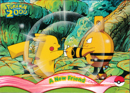 A New Friend 5 Movie 2000 Topps Pokemon A New Friend 5 Movie 2000 Topps Pokemon