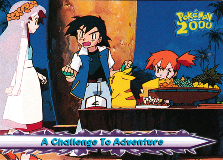 A Challenge To Adventure 27 Movie 2000 Topps Pokemon A Challenge To Adventure 27 Movie 2000 Topps Pokemon