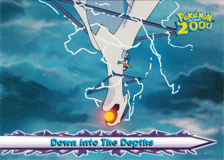Down Into The Depths 58 Movie 2000 Topps Pokemon Down Into The Depths 58 Movie 2000 Topps Pokemon