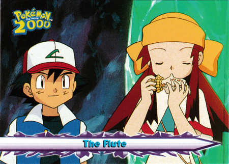 The Flute 61 Movie 2000 Topps Pokemon The Flute 61 Movie 2000 Topps Pokemon