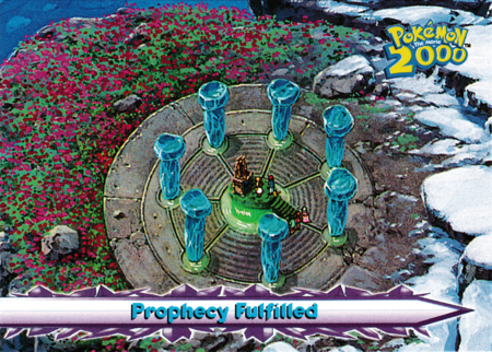 Prophecy Fulfilled 62 Movie 2000 Topps Pokemon Prophecy Fulfilled 62 Movie 2000 Topps Pokemon