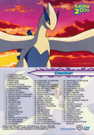 Pokemon: The Movie 2000