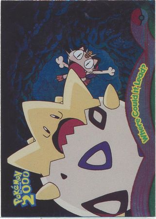 Where Could It Lead 2 Foil Movie 2000 Topps Pokemon Where Could It Lead 2 Foil Movie 2000 Topps Pokemon