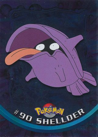Shellder 90 Foil Series 2 Topps Pokemon Series 2 Topps Shellder 90 Foil Series 2 Topps Pokemon Series 2 Topps