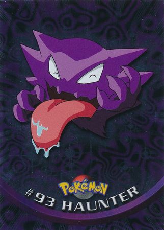 Haunter 93 Foil Series 2 Topps Pokemon Haunter 93 Foil Series 2 Topps Pokemon