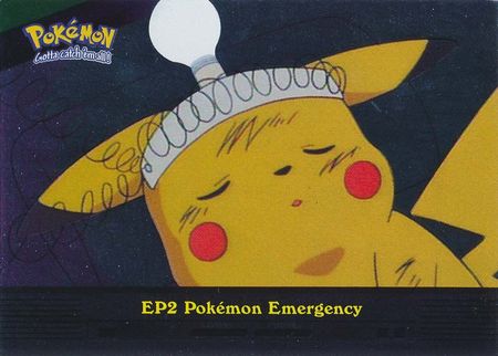 Pokemon Emergency EP2 Foil Episode Series 2 Topps Pokemon Pokemon Emergency EP2 Foil Episode Series 2 Topps Pokemon
