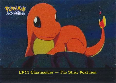Charmander The Stray Pokemon EP11 Foil Episode Series 2 Topps Pokemon Charmander The Stray Pokemon EP11 Foil Episode Series 2 Topps Pokemon