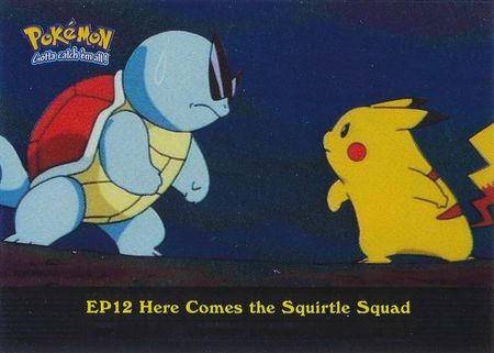 Here Comes The Squirtle Squad EP12 Foil Episode Series 2 Topps Pokemon Here Comes The Squirtle Squad EP12 Foil Episode Series 2 Topps Pokemon