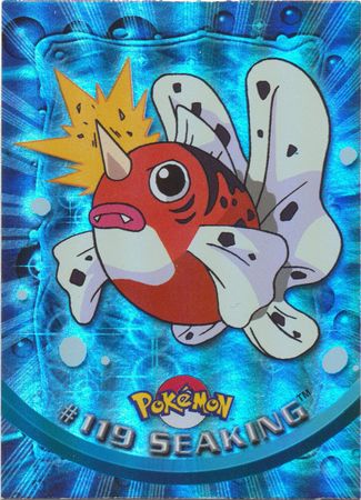 Seaking 119 Foil Series 3 Topps Pokemon Seaking 119 Foil Series 3 Topps Pokemon