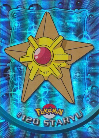 Staryu 120 Foil Series 3 Topps Pokemon Series 3 Topps Staryu 120 Foil Series 3 Topps Pokemon Series 3 Topps