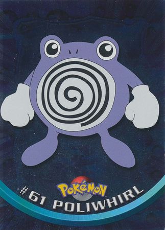 Poliwhirl 61 Foil Series 1 Topps Pokemon Series 1 Topps Poliwhirl 61 Foil Series 1 Topps Pokemon Series 1 Topps