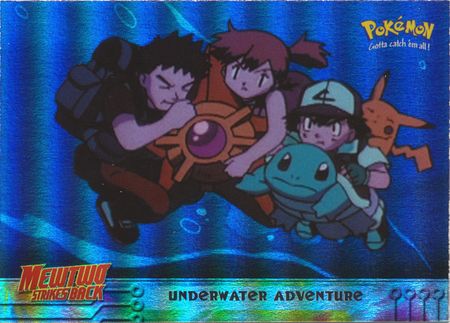 Underwater Adventure 17 Foil Mewtwo Strikes Back Topps Pokemon Underwater Adventure 17 Foil Mewtwo Strikes Back Topps Pokemon