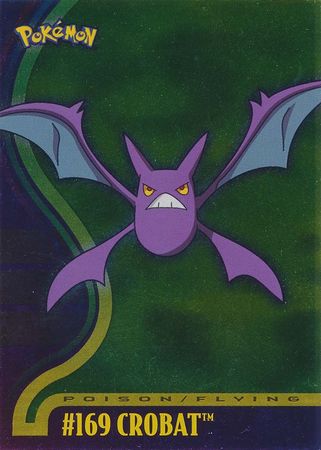 169 Crobat Foil Johto Series 2 Topps Pokemon Johto Series 2 Topps 169 Crobat Foil Johto Series 2 Topps Pokemon Johto Series 2 Topps