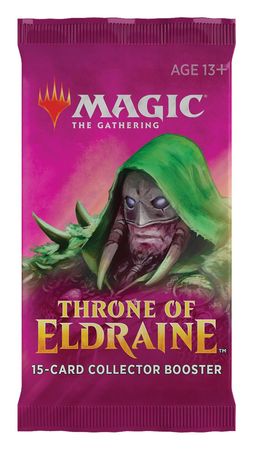 Throne of Eldraine Collector Booster Pack MTG Magic The Gathering Sealed Product Throne of Eldraine Collector Booster Pack MTG Magic The Gathering Sealed Product