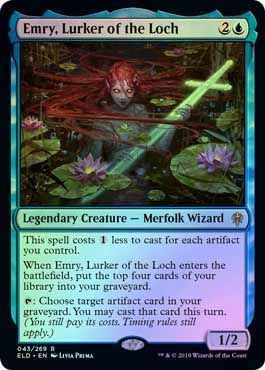 Emry Lurker of the Loch 043 269 Foil Emry Lurker of the Loch 043 269 Foil