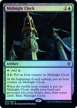 Midnight Clock 054 269 Foil Throne of Eldraine Foil Singles Midnight Clock 054 269 Foil Throne of Eldraine Foil Singles