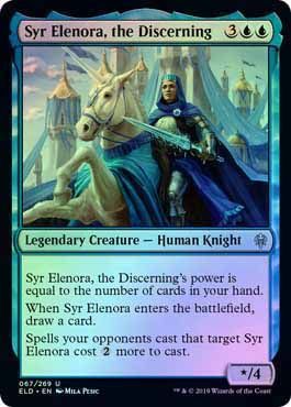 Syr Elenora the Discerning 067 269 Foil Throne of Eldraine Foil Singles Syr Elenora the Discerning 067 269 Foil Throne of Eldraine Foil Singles