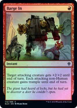 Barge In 112 269 Foil Throne of Eldraine Foil Singles Barge In 112 269 Foil Throne of Eldraine Foil Singles