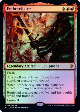Embercleave 120 269 Foil Throne of Eldraine Foil Singles Embercleave 120 269 Foil Throne of Eldraine Foil Singles