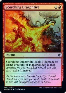 Scorching Dragonfire 139 269 Foil Throne of Eldraine Foil Singles Scorching Dragonfire 139 269 Foil Throne of Eldraine Foil Singles