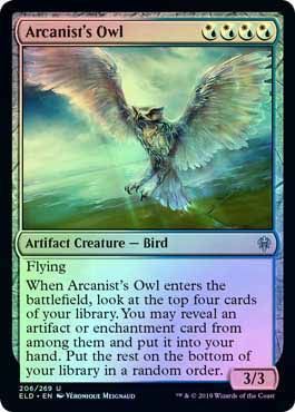 Arcanist s Owl 206 269 Foil Arcanist s Owl 206 269 Foil