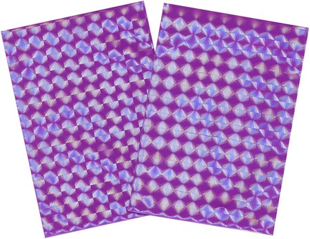 Player s Choice Purple Holographic 60ct Yugioh Sized Mini Sleeves Player s Choice Purple Holographic 60ct Yugioh Sized Mini Sleeves