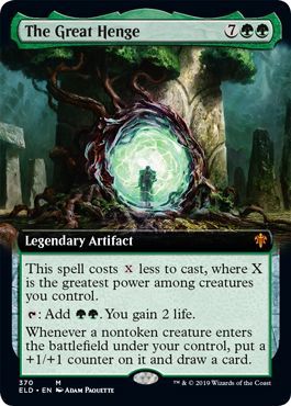 The Great Henge 370 269 Extended Art Throne of Eldraine Singles The Great Henge 370 269 Extended Art Throne of Eldraine Singles