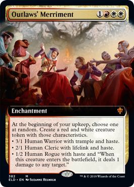Outlaws Merriment 382 269 Extended Art Throne of Eldraine Singles Outlaws Merriment 382 269 Extended Art Throne of Eldraine Singles