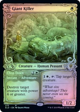 Giant Killer 275 269 Alternate Showcase Foil Giant Killer 275 269 Alternate Showcase Foil